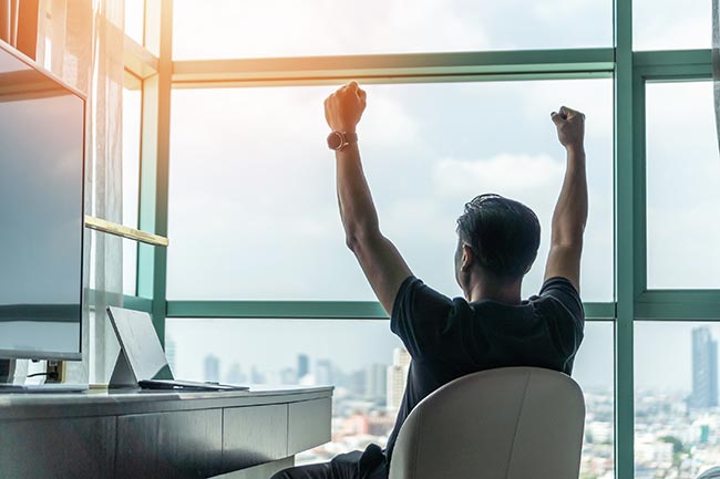 Manter-se motivado Formação em inglês